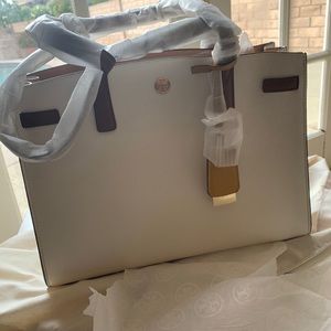 walker color block satchel